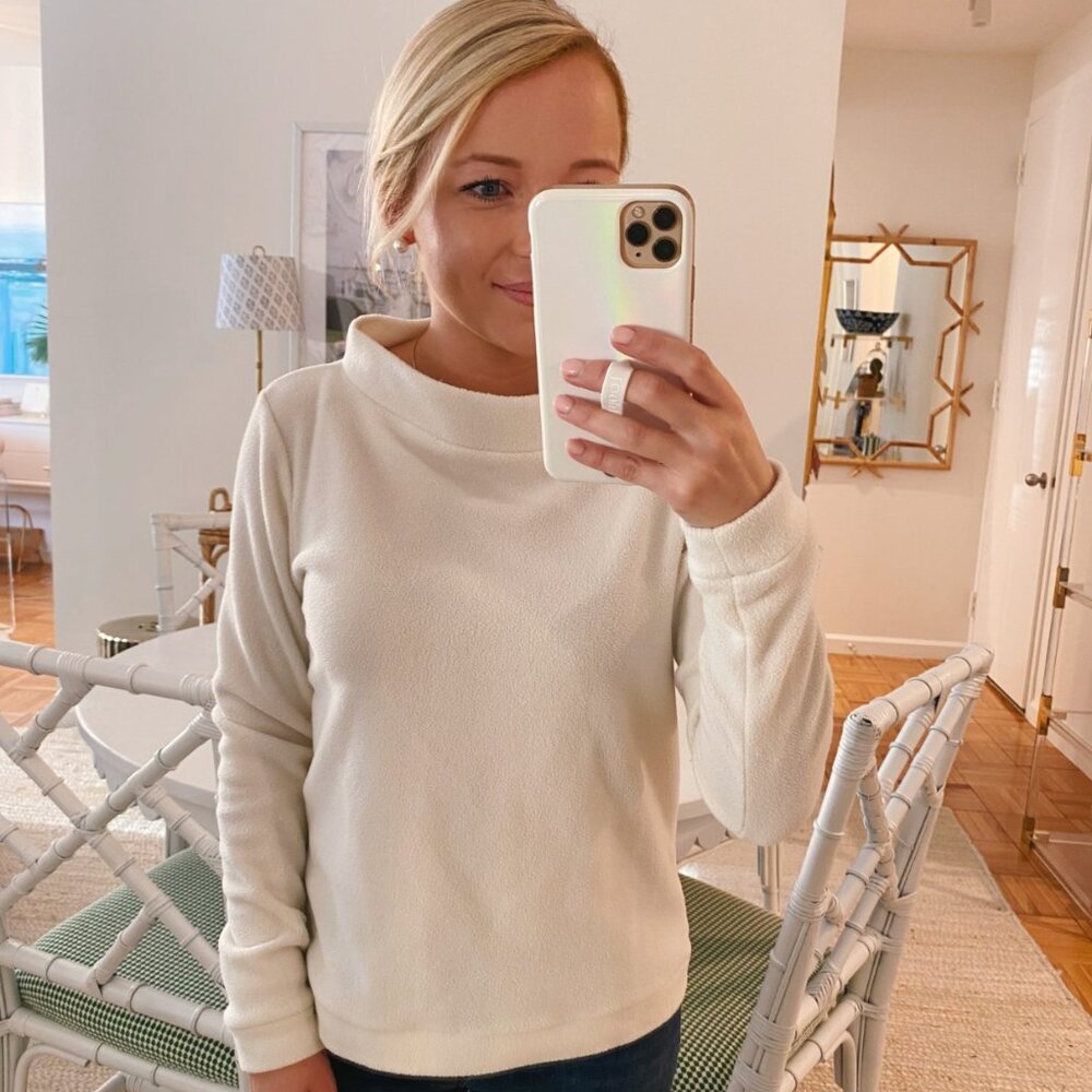 Dudley Stephens Brighton Boatneck in Terry Fleece, Size Medium